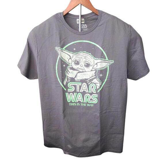 Star Wars Baby Yoda Graphic Tee - This Is The Way Size XL - Picture 1 of 4